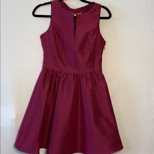 Magenta textured sundress